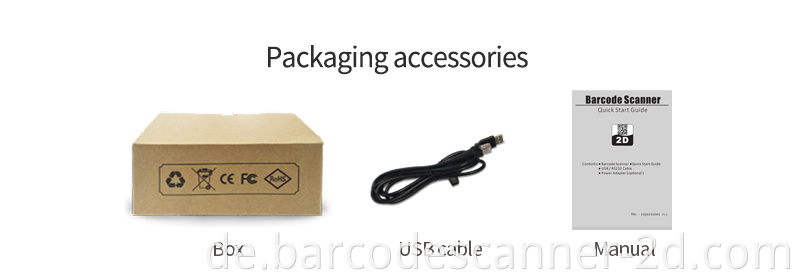 Winson 1D 2D Automatischer Barcode-Scanner Freisprecher Barcode-Zahlungsplattform